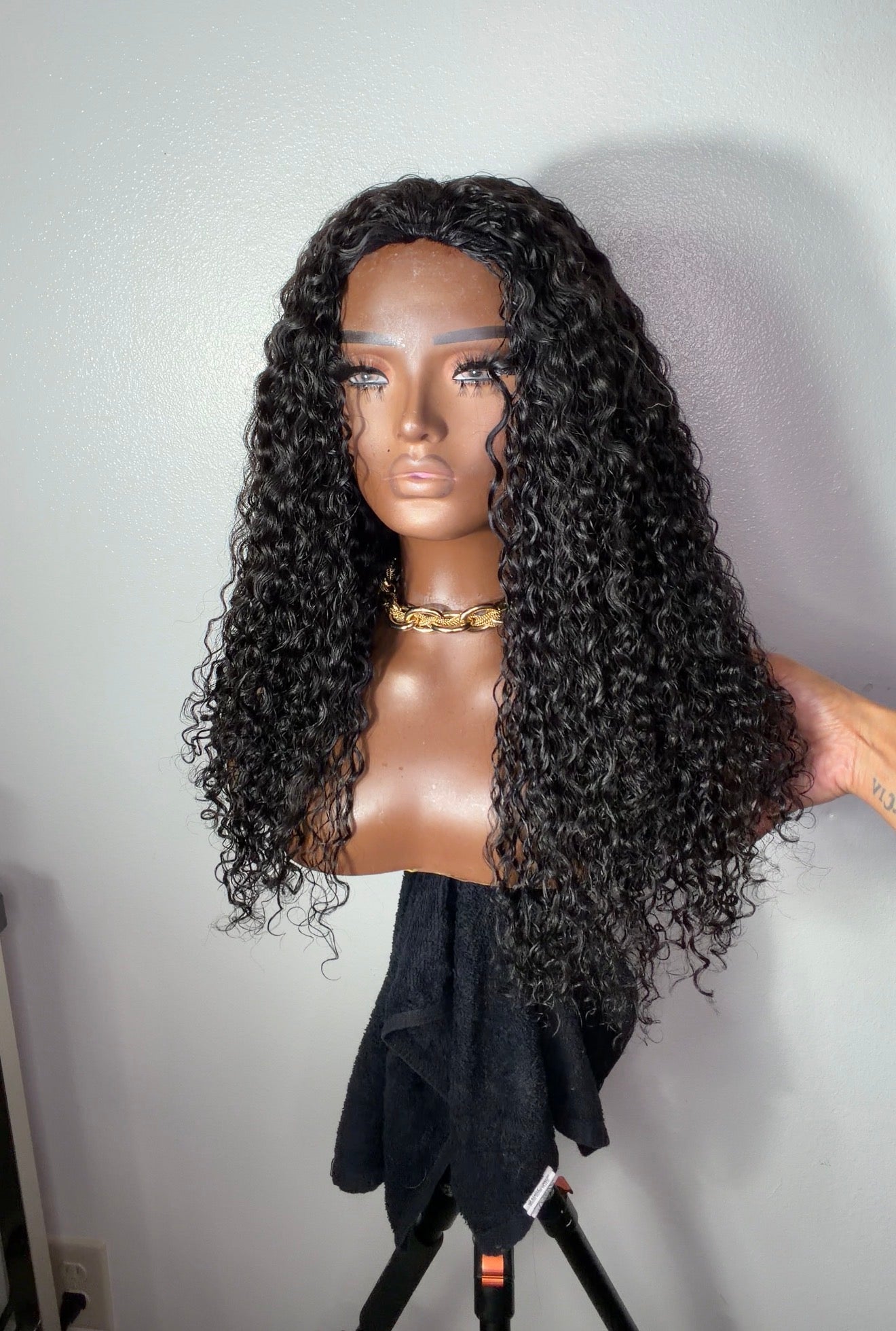 Bahama Curly Flip-Over Half Wig